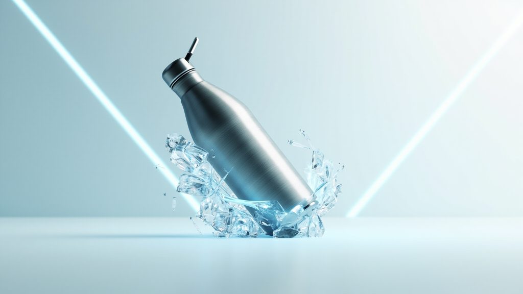 Stainless Steel vs. Plastic Straw Water Bottles: Which One Keeps Your Drink Cold Longer?