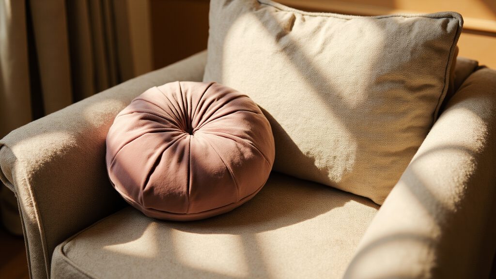 The Unexpected Power of a Round Pink Throw Pillow: Styling Tips for Small Spaces and Reading Nooks