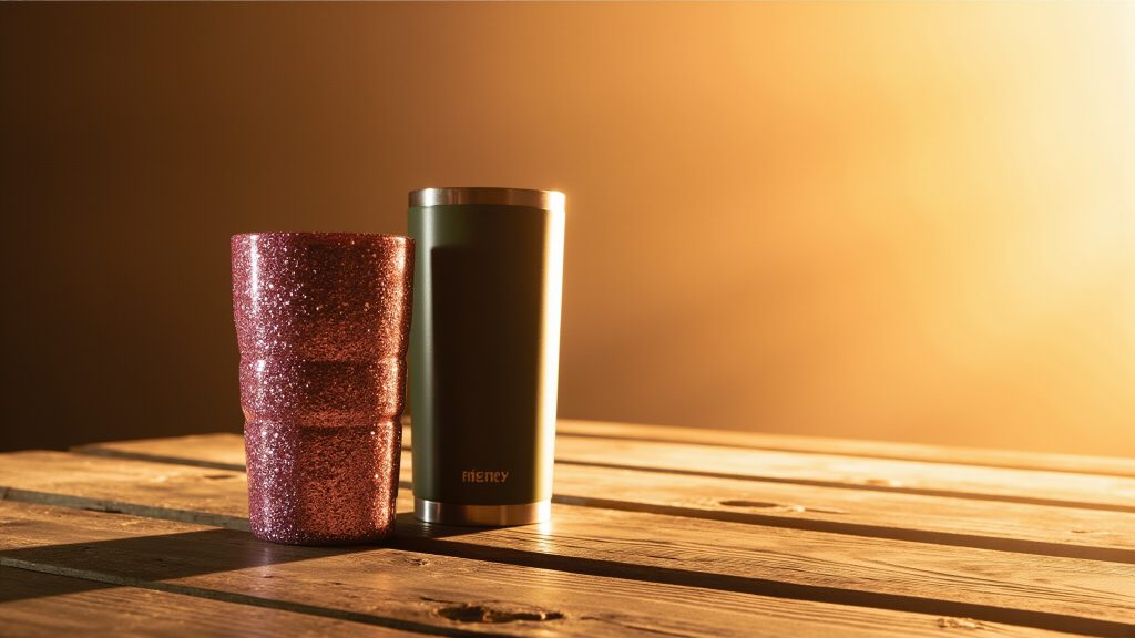 Pink Glitter Tumblers vs. Green Steel Tumblers: Which Style Fits Your Lifestyle in 2026?