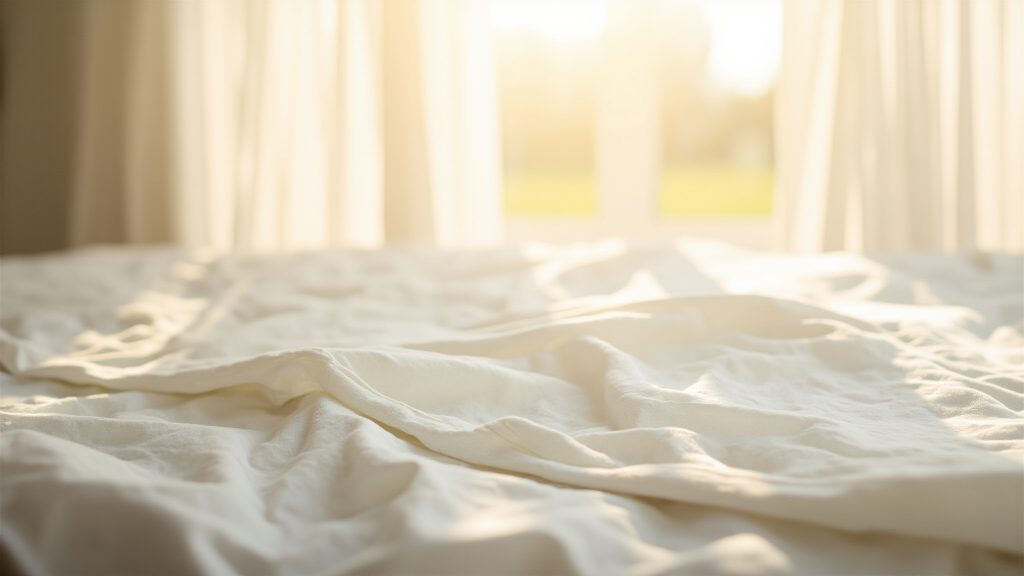 White Duvet Cover Stains? How to Keep It Crisp & White (Full & King Sizes)