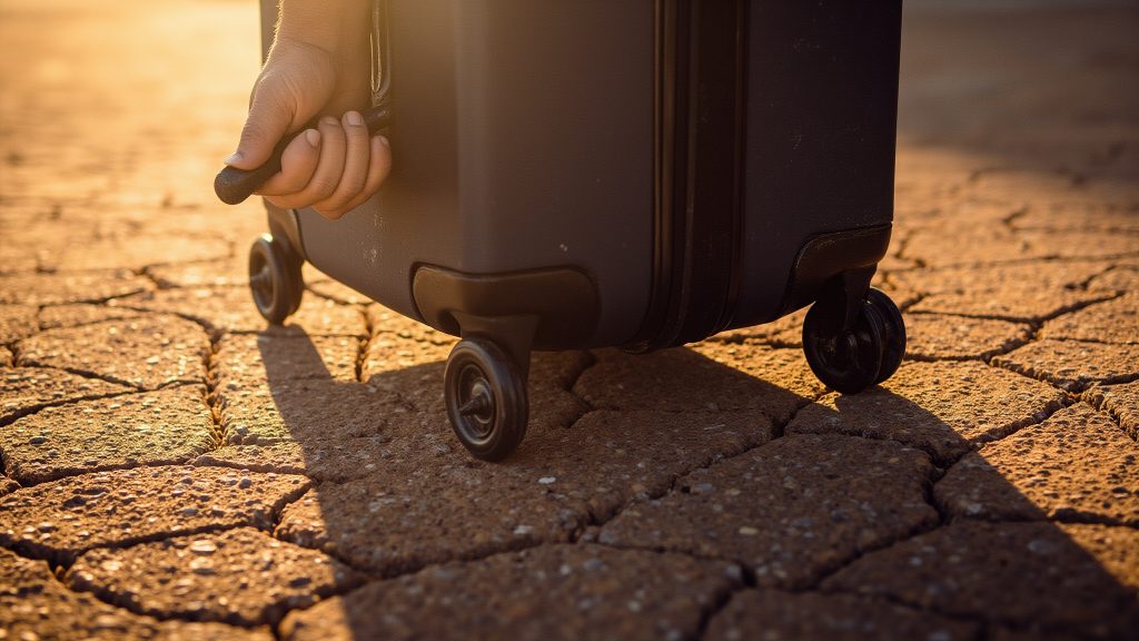2-Wheel vs 4-Wheel Suitcases: Why a 2-Wheel Medium Suitcase Might Be Your Best Travel Companion