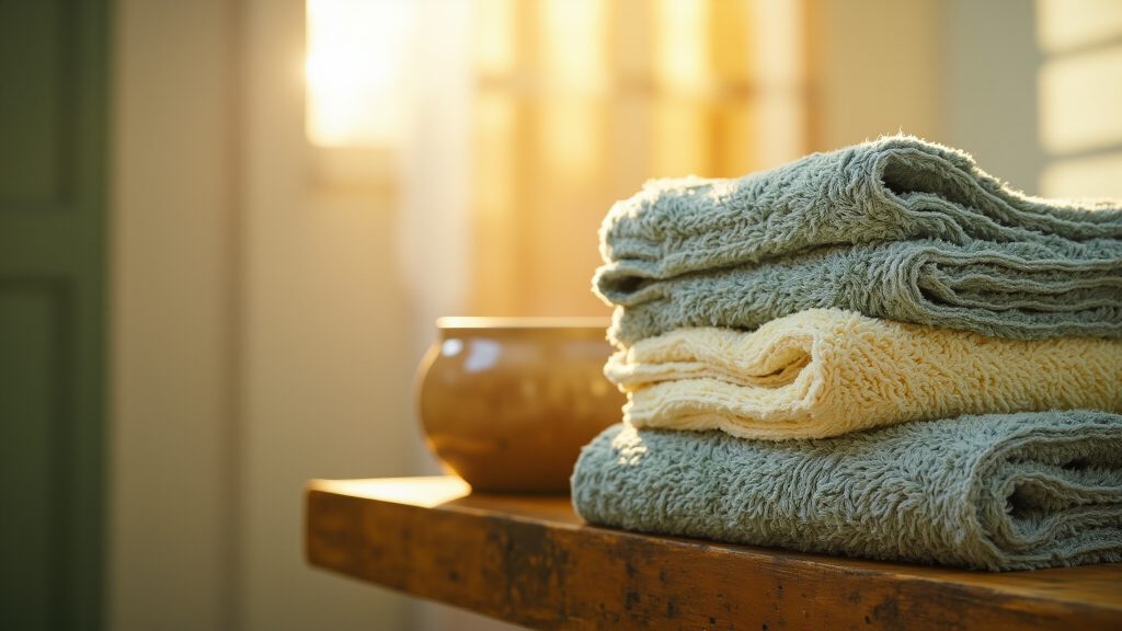 Sage Green vs. Yellow Gray Bath Towel Sets: Which Palette Looks More Expensive?