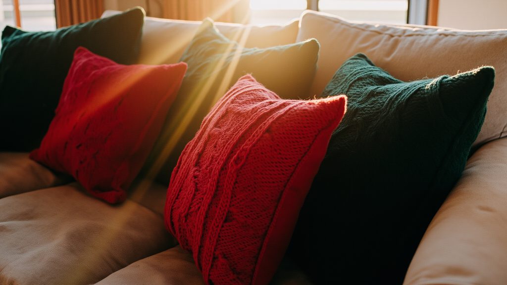 Sofa Christmas Pillows: How to Choose the Perfect Set (With or Without Filler) for Your Living Room