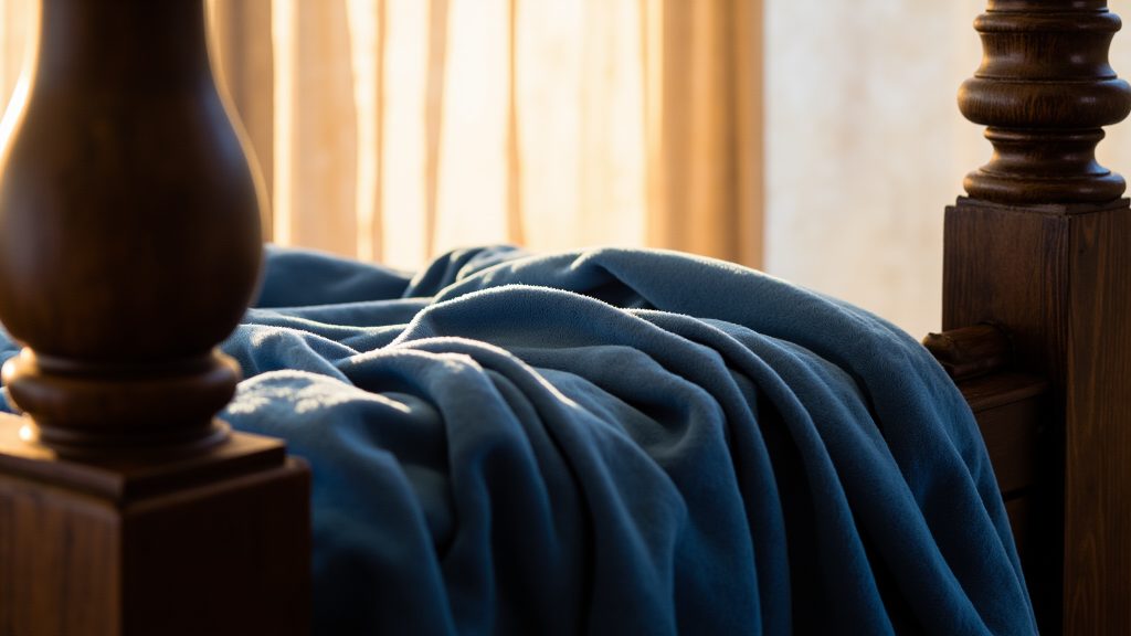 King Size Blue Blanket: How to Choose the Perfect Cover for a 4-Poster Bed