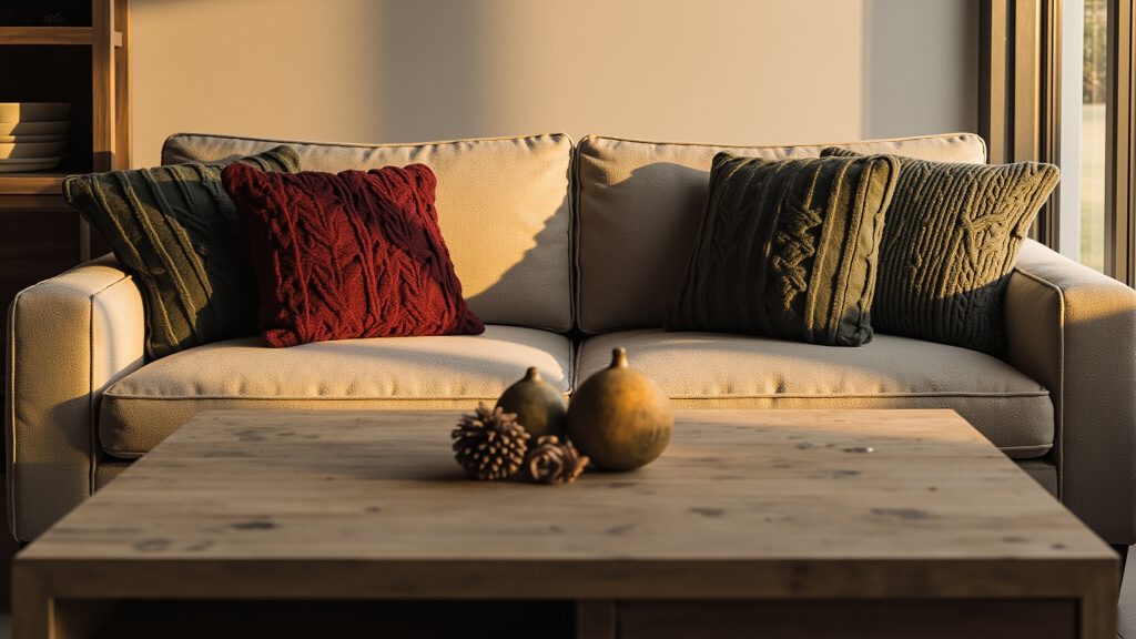 Christmas Couch Pillows 2026: 15 Festive Throw Pillows That Won’t Clash With Your Beige Sofa